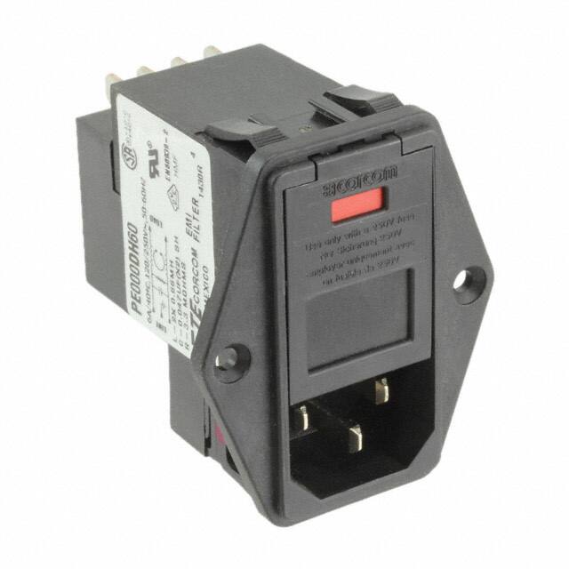 7-6609930-6 PWR ENT MOD RCPT IEC320-C14 PNL