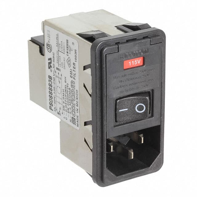 3-6609951-3 PWR ENT MOD RCPT IEC320-C14 PNL