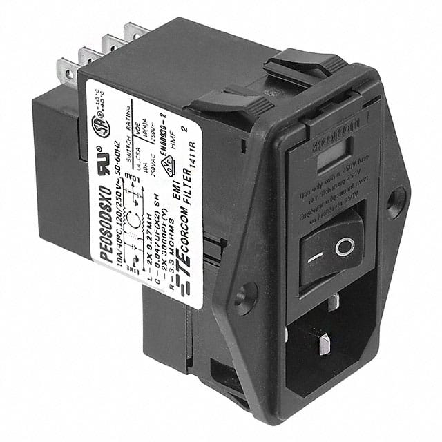 5-6609929-2 PWR ENT MOD RCPT IEC320-C14 PNL