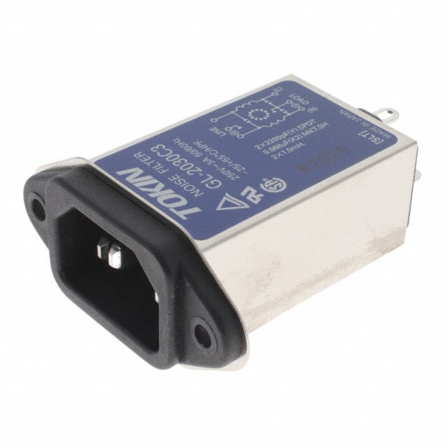 GL-2030C3 POWER LINE FILTER, INLET POWER L