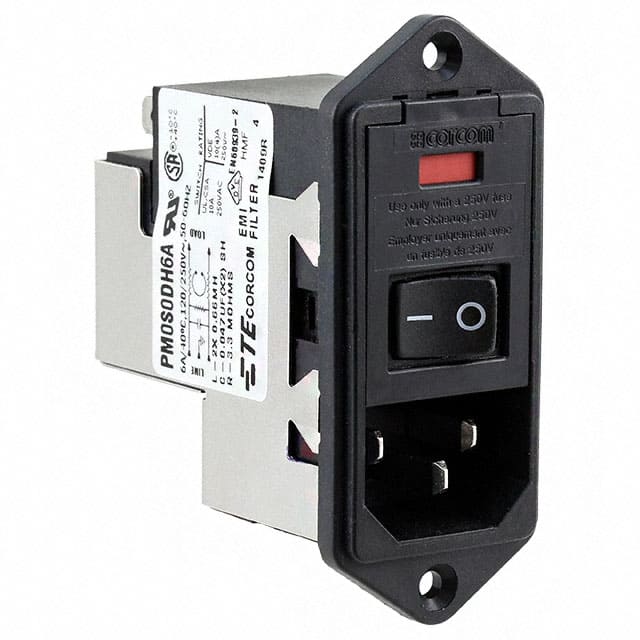 7-6609940-5 PWR ENT MOD RCPT IEC320-C14 PNL