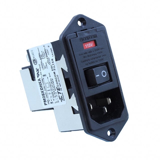 1-6609940-9 PWR ENT MOD RCPT IEC320-C14 PNL