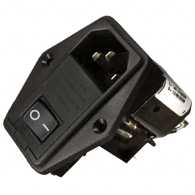6609123-4 PWR ENT MOD RCPT IEC320-C14 PNL