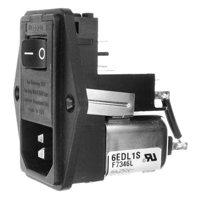 1-6609122-9 PWR ENT MOD RCPT IEC320-C14 PNL