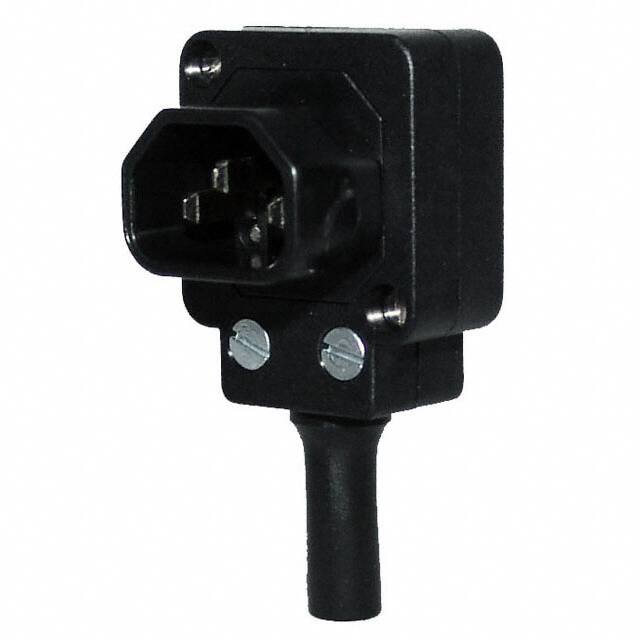 711-00/00 PWR ENT PLUG IEC320-C13 R/A SCRW