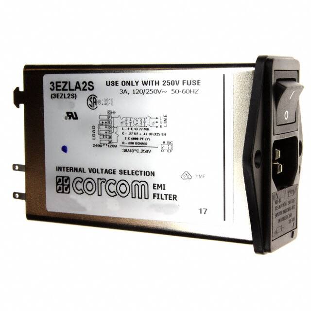 3EZLA2S PWR ENT MOD RCPT IEC320-C14 PNL