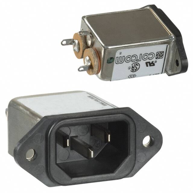 6609014-9 PWR ENT RCPT IEC320-C14 PANEL QC