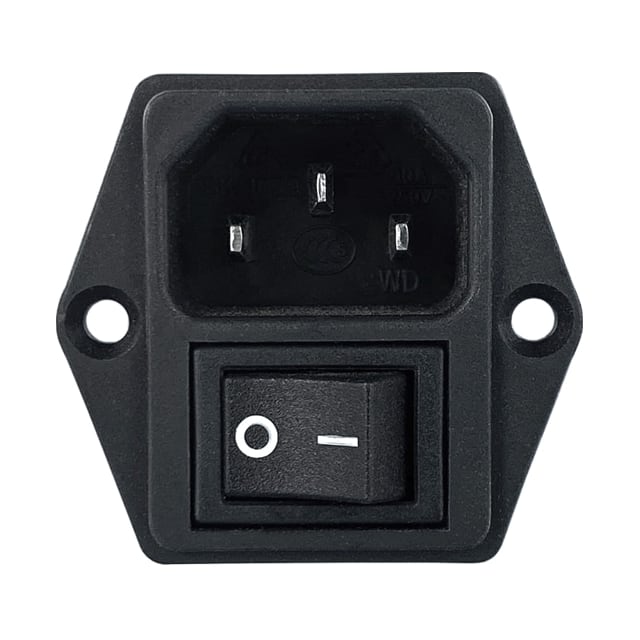 860-06/018 PWR ENT MOD RCPT IEC320-C14 PNL