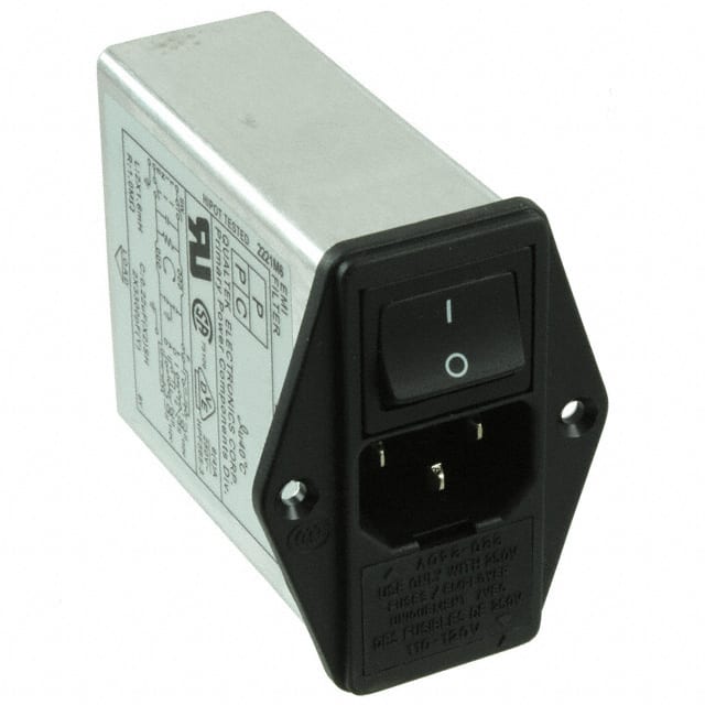 864-06/007 PWR ENT MOD RCPT IEC320-C14 PNL