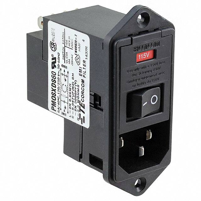 4-6609940-2 PWR ENT MOD RCPT IEC320-C14 PNL