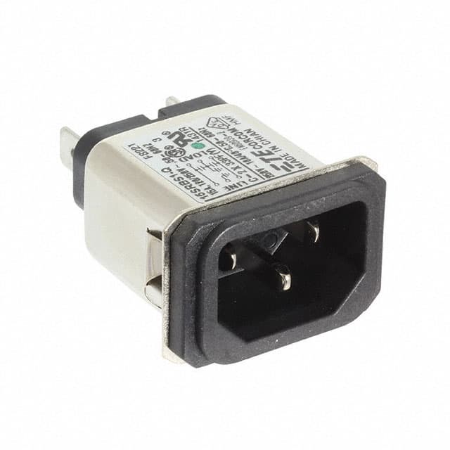 1-6609987-9 PWR ENT RCPT IEC320-C14 PANEL QC