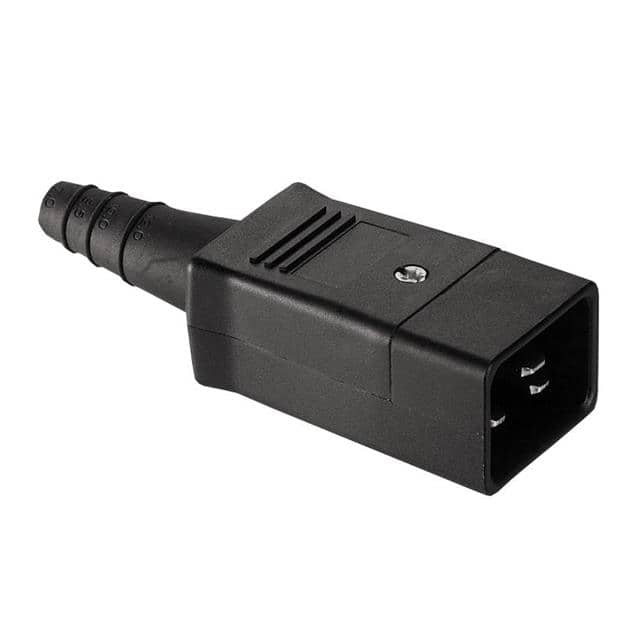 PX0594 PWR ENT PLUG IEC320-2-2I STR SCR