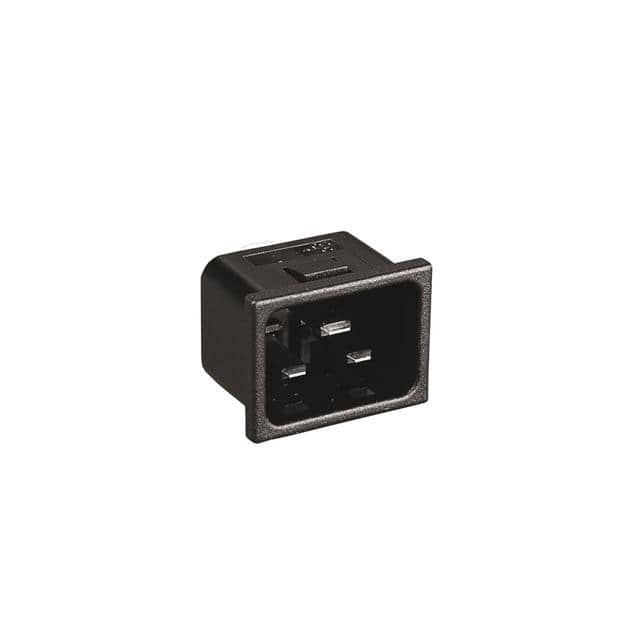 PX0598/20/48 PWR ENT RCPT IEC320-C20 PANEL QC