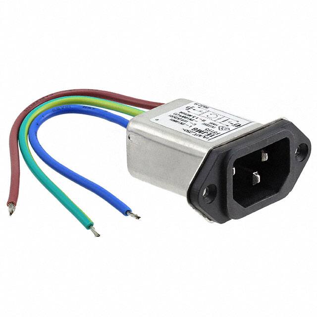1-6609985-3 PWR ENT RCPT IEC320-C14 PNL WIRE