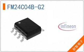 FM24C04B-G2 The Infineon FM24C04B-G2 is a 4Kb FRAM memory device featuring an I2C interface. It operates within a voltage range of 4.5V to 5.5V and comes in an 8-SOIC package.