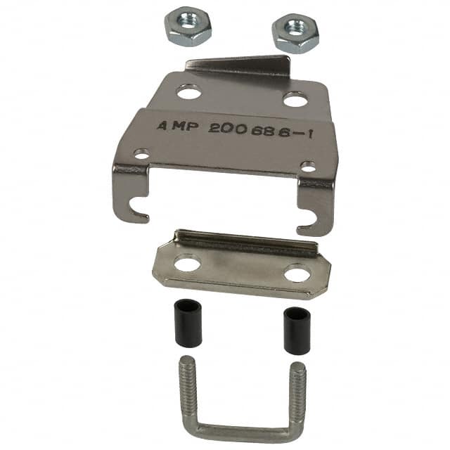 200686-1 CONN STRAIN RELIEF 14POS SHORT