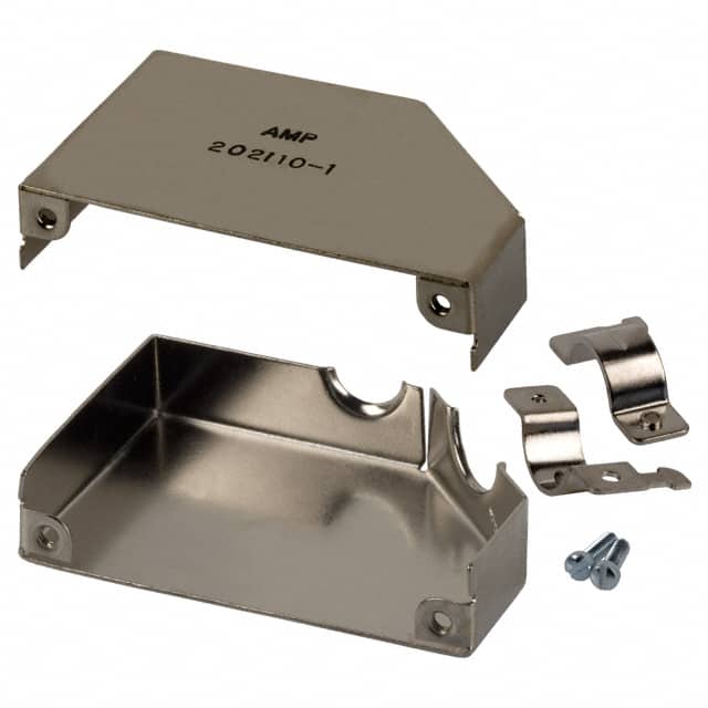 202110-1 CONN SHIELD 104CF POS 2PC SHORT