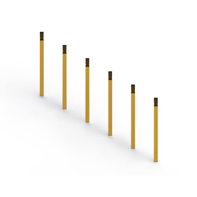 106-006-250-200 106 SERIES CONTACT STRIP WITH 6