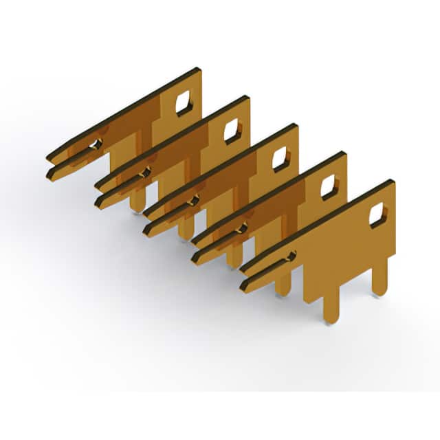 105-005-201-200 105 SERIES CONTACT STRIP WITH 5