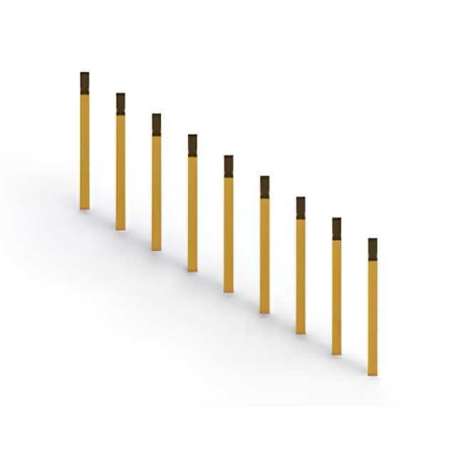 106-009-253-100 106 SERIES CONTACT STRIP WITH 9