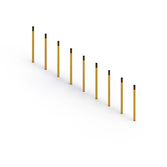 106-009-251-200 106 SERIES CONTACT STRIP WITH 9