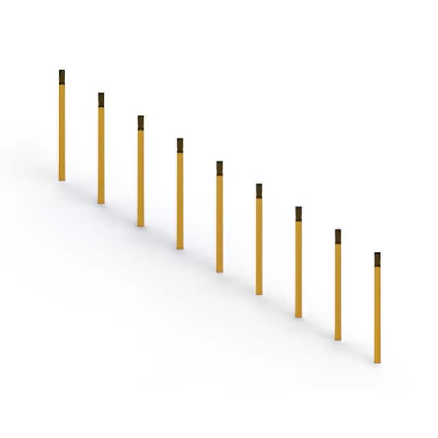106-009-250-200 106 SERIES CONTACT STRIP WITH 9