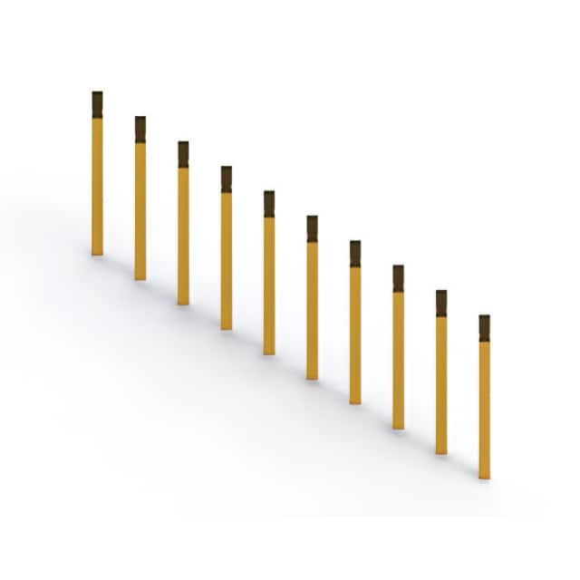 106-010-253-100 106 SERIES CONTACT STRIP WITH 10