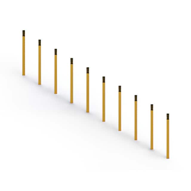 106-010-250-200 106 SERIES CONTACT STRIP WITH 10