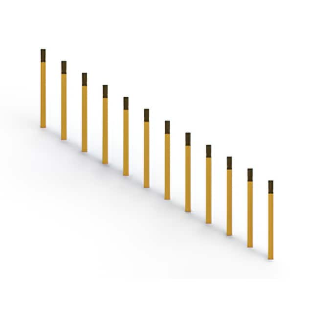 106-012-253-100 106 SERIES CONTACT STRIP WITH 12