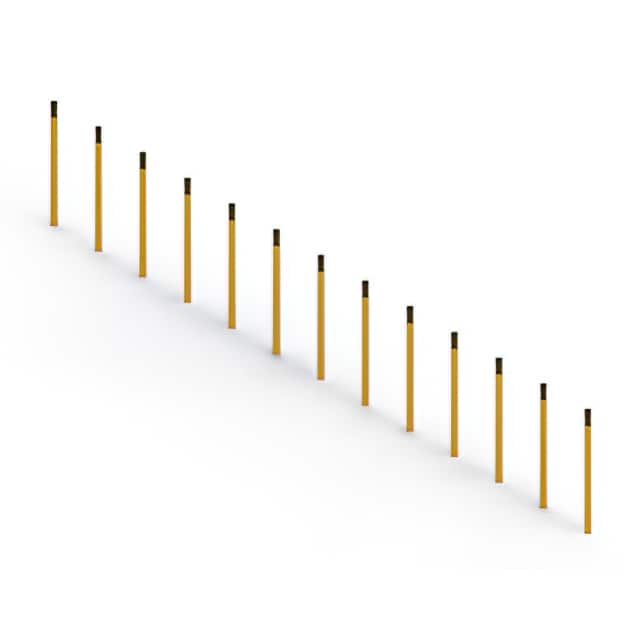 106-013-250-200 106 SERIES CONTACT STRIP WITH 13