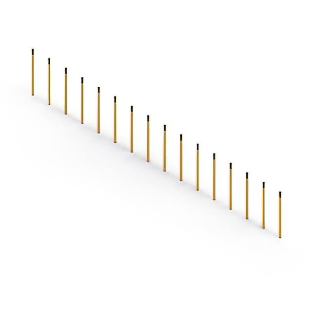 106-016-251-200 106 SERIES CONTACT STRIP WITH 16