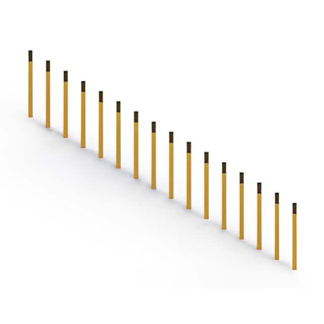 106-016-253-100 106 SERIES CONTACT STRIP WITH 16