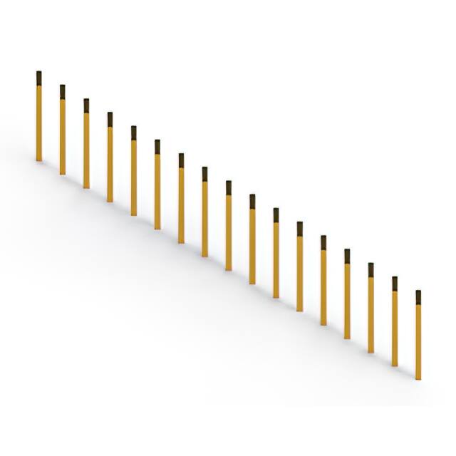 106-017-253-100 106 SERIES CONTACT STRIP WITH 17