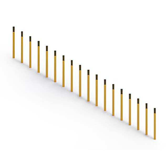 106-018-253-100 106 SERIES CONTACT STRIP WITH 18