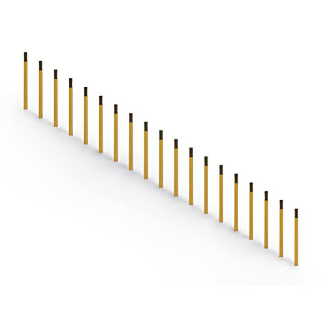 106-019-253-100 106 SERIES CONTACT STRIP WITH 19
