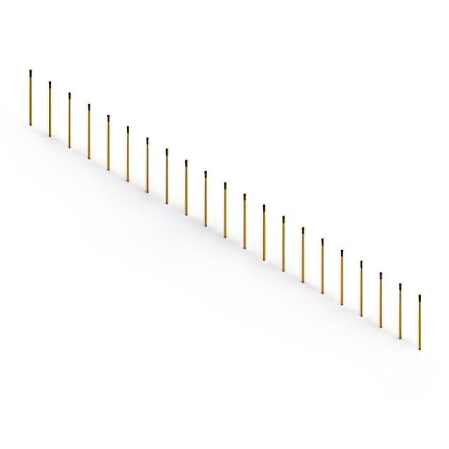 106-021-251-200 106 SERIES CONTACT STRIP WITH 21
