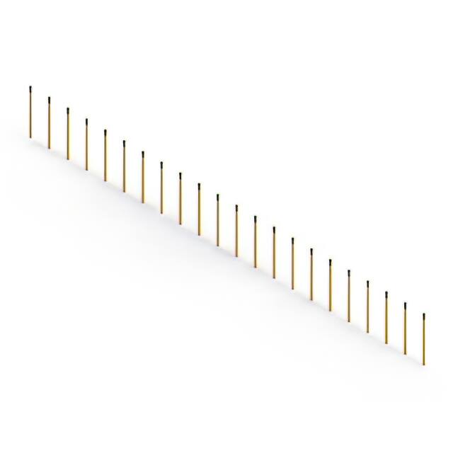 106-022-250-200 106 SERIES CONTACT STRIP WITH 22