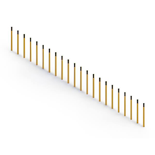 106-022-253-100 106 SERIES CONTACT STRIP WITH 22