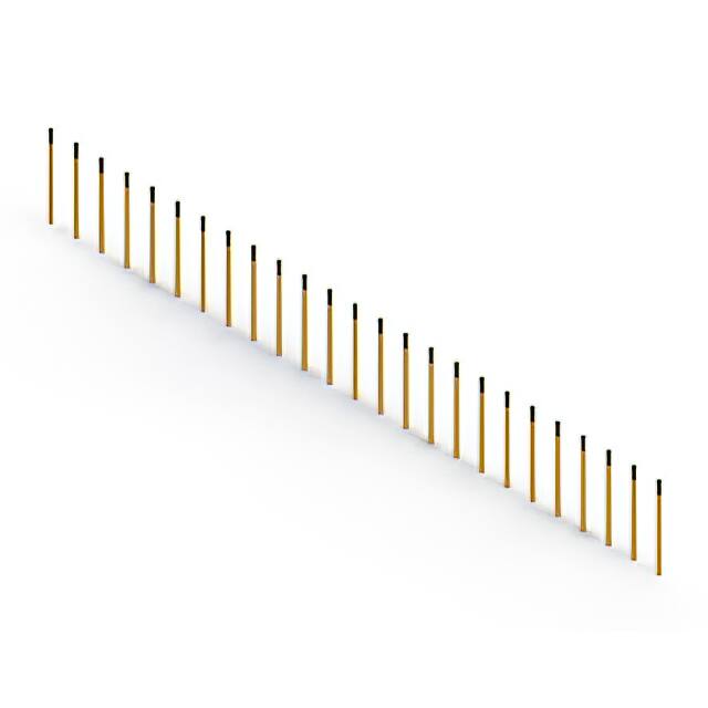 106-025-253-100 106 SERIES CONTACT STRIP WITH 25