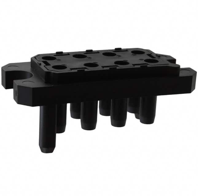 1648128-1 CONN RCPT HSG DRAWER 8POS BLK