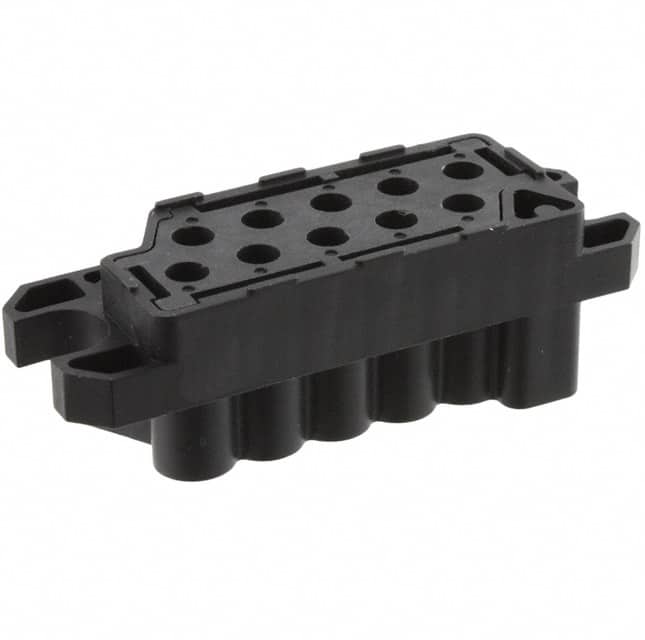 1648568-1 CONN PLUG HSG DRAWER 10POS BLK