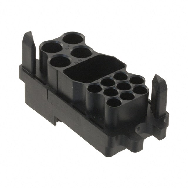 1648162-1 CONN PLUG HSG DRAWER 37POS BLK