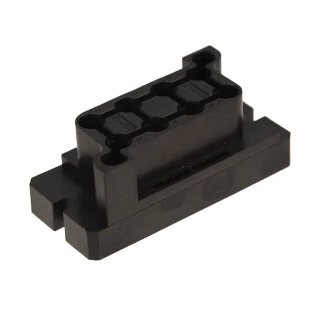 1648127-1 CONN PLUG HSG DRAWER 8POS BLK