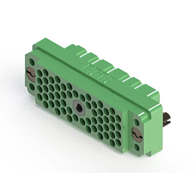 516-056-000-202 CONN HSG RACK & PANEL 56POS GRN
