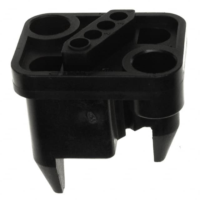 212608-1 CONN RCPT HSG DRAWER 4POS BLK