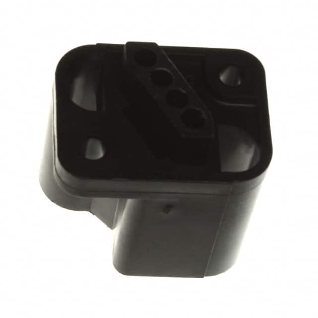 212609-1 CONN PLUG HSG DRAWER 4POS BLK