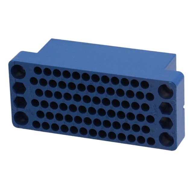 201311-3 CONN 75POS BLUE PNL MNT