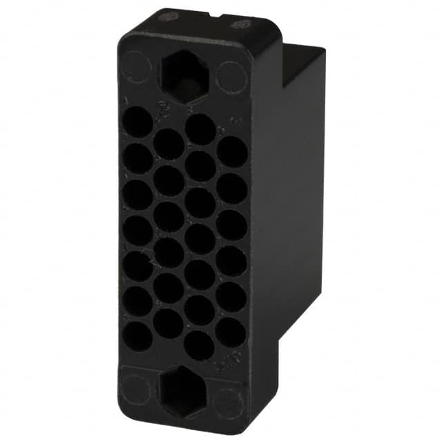 200512-2 CONN 26POS BLACK PNL MNT
