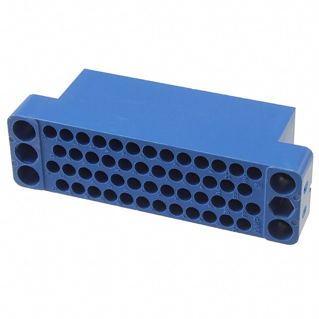 200277-4 CONN 50POS BLUE PNL MNT