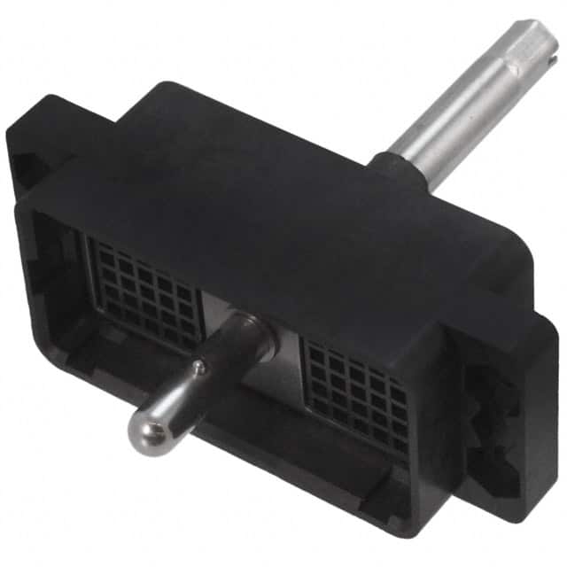 DL3-60P CONN HOUSING 60POS BLACK PNL MNT